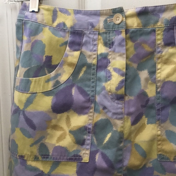 FINAL MARKDOWN J Jill cotton summer skirt 2 - Picture 4 of 15